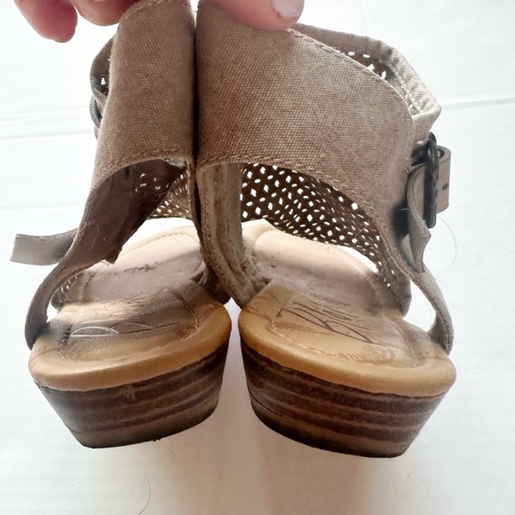 Blowfish Barenda Perforated Sandals in Taupe - Picture 7 of 13